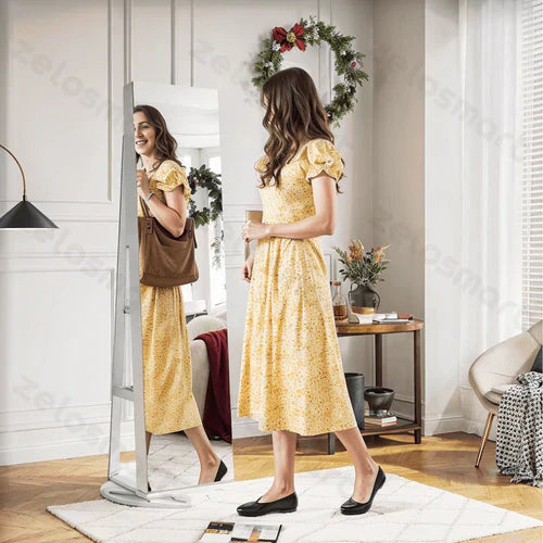 Armário Giratório com Espelho e Porta-joias