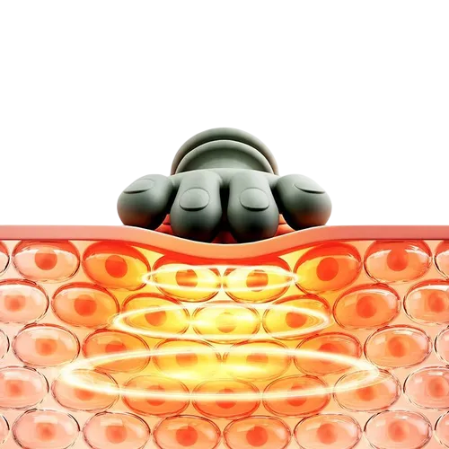 Massageador Automático com Formato de Mãos - Duração de 50 Minutos sem parar (recarregável)